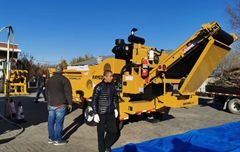 2019年，長春市伊通河設(shè)施維護(hù)處采購一臺Rayco大型粉碎機(jī)1754.